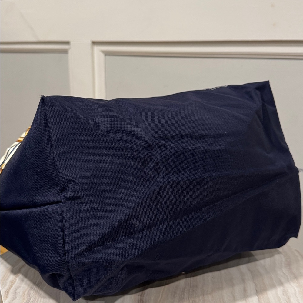 Longchamp Tote Navy Le Pliage Limited Edition Eiffel Tower Bag - Picture 10 of 17